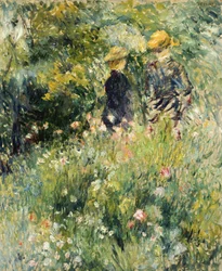 Conversation in a Rose Garden