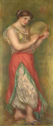 Dancing Girl with Tambourine
