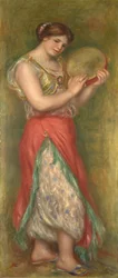Dancing Girl with Tambourine
