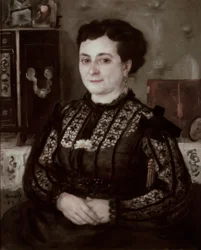 Woman in Chantilly Bodice