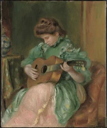 Woman with a Guitar (c. 1896-1897)