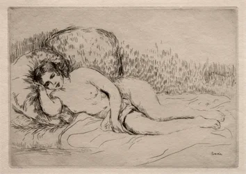 Reclining Nude Woman