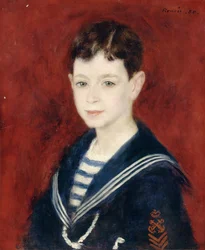 Fernand Halphen as a Boy, 1880