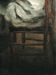 Frederick Bazille at His Easel