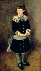 Girl with a Blue Sash