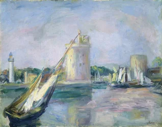 Harbour entrance of La Rochelle, 1896