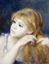 Head of a Young Girl