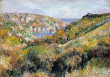 Hills Around the Bay of Moulin Huet, Guernsey