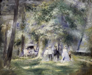 In the Park at Saint-Cloud, 1866