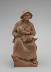 Maternity: Madame Renoir and Son, c. 1916