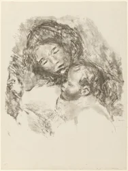 Maternity, large plate