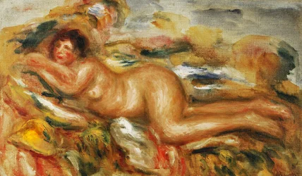 Nude Woman on the Grass