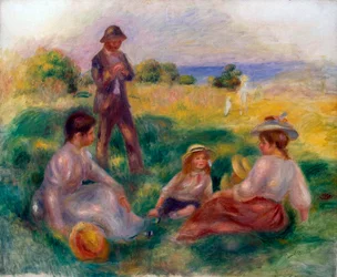 Party in the Country at Berneval, 1898
