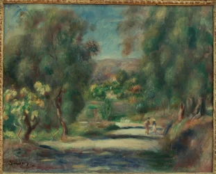 Landscape of Cagnes