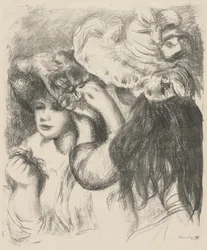 Pinning the Hat, 1897