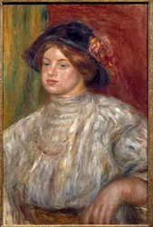 Portrait of Gabrielle with the Hat