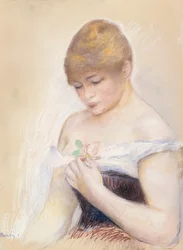 Portrait of Jeanne Samary, c.1879-80