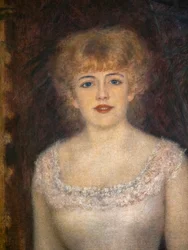 Portrait of the Actress Jeanne Samary (detail)
