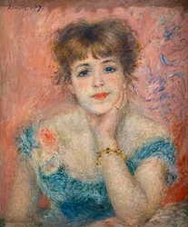 Portrait of the Actress Jeanne Samary