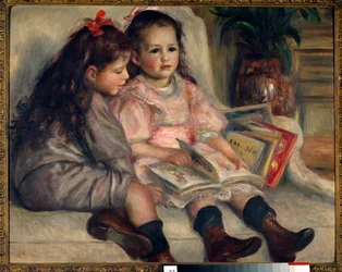 Portraits of children (the children of Martial Caillebotte)