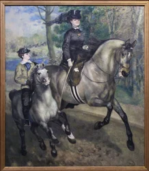 Riding at the Bois de Boulogne