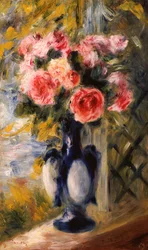 Roses in a Blue Vase, 1892