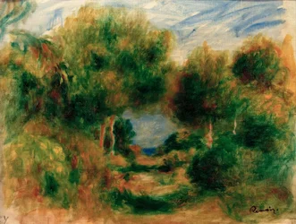Exit from the Woods, Sea in the Background