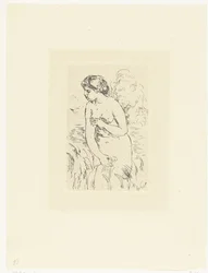 Standing Nude Woman or Bather