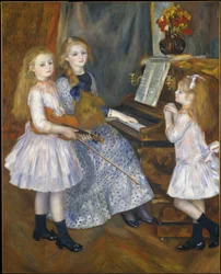 The Daughters of Catulle Mendes at the piano