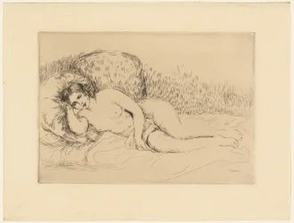 Woman Reclining, to the Left