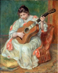 Woman Playing Guitar