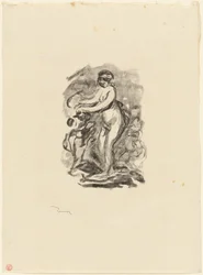 Woman with Grapevine (1st Variant)