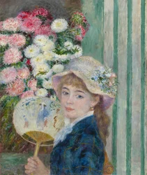 Woman with a Fan, c.1879