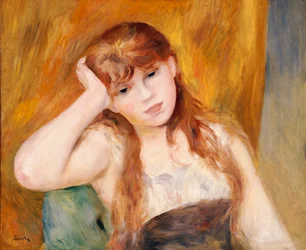 Young Blonde Girl, 1886