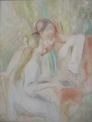Young Girls at the Piano
