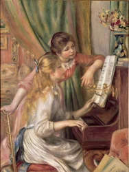 Young Girls at the Piano
