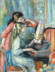 Young Girls at the Piano