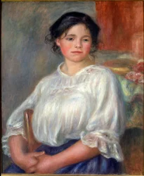 Young Girl Seated