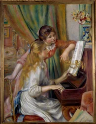 Young Girls at the Piano