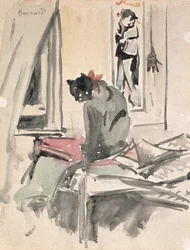 Cat Sitting by a Window