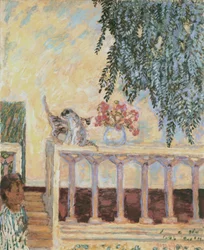Cats on the Railing