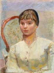 Young Woman in an Armchair