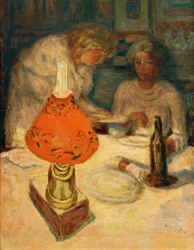 The Orange Lampshade