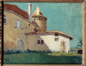 The castle of Virieu or house with the Turret