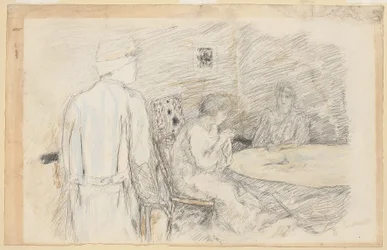 The Soldier on Leave (the wounded in his family)