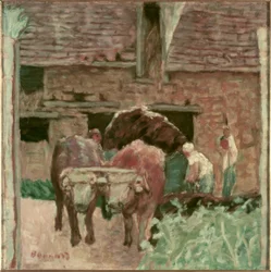 The Two Oxen and the Farm