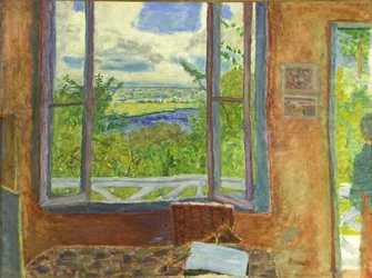 Open Window Towards the Seine Vernon, c. 1911