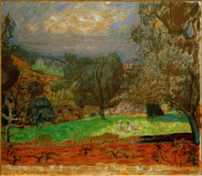 Landscape at Sunset (Le Cannet)