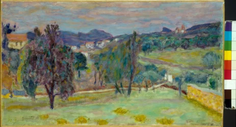 Purple Landscape, Evening