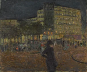 Place Pigalle at Night
